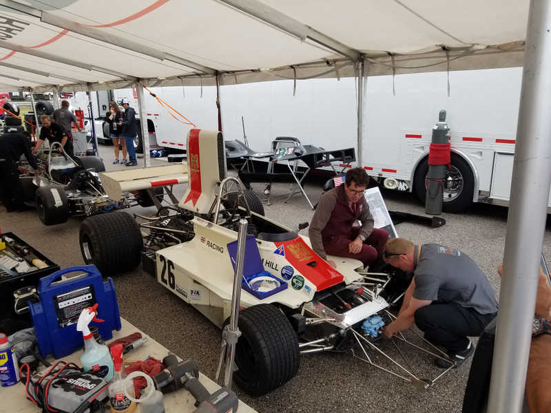 Illustration for article titled USGP Supporting Races Paddock Pictures & Video: Masters Historic Racing & FIA Formula 4